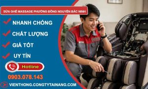 sửa ghế massage phường Đồng Nguyên