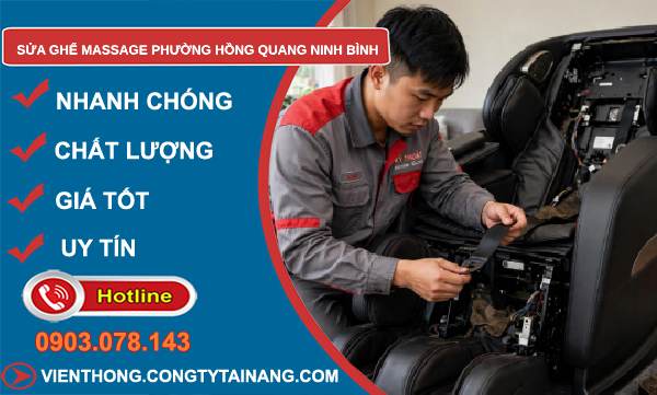 sửa ghế massage phường Hồng Quang