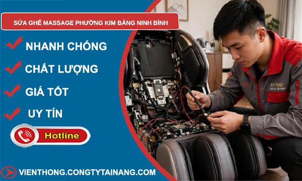 sửa ghế massage phường Kim Bảng