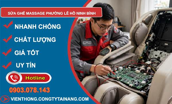 sửa ghế massage phường Lê Hồ Ninh Bình