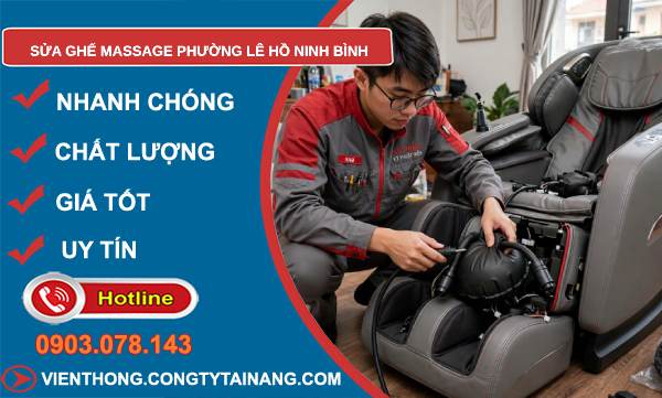 sửa ghế massage phường Lê Hồ