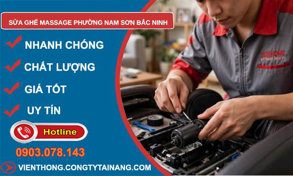 sửa ghế massage phường Nam Sơn