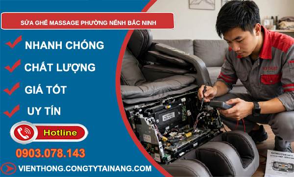 sửa ghế massage phường Nếnh