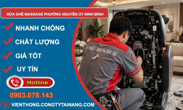 sửa ghế massage phường Nguyễn Úy