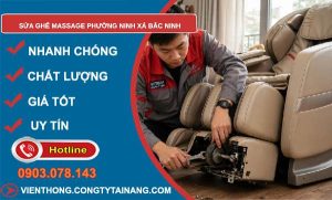 sửa ghế massage phường Ninh Xá