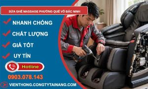 sửa ghế massage phường Quế Võ
