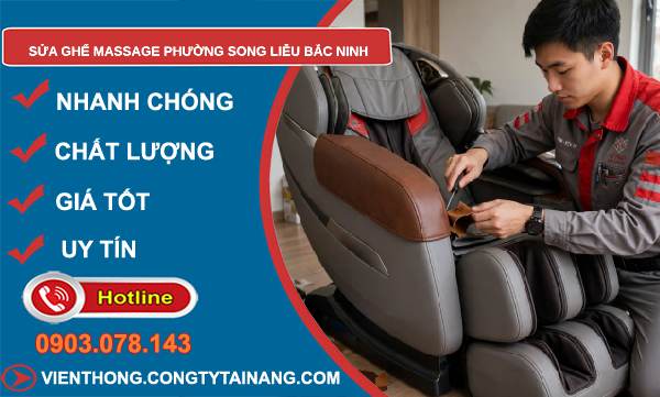 sửa ghế massage phường Song Liễu Bắc Ninh