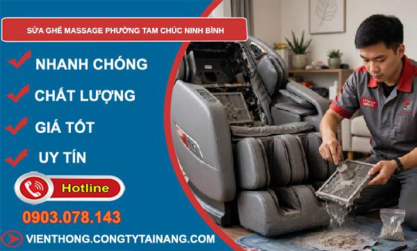 sửa ghế massage phường Tam Chúc