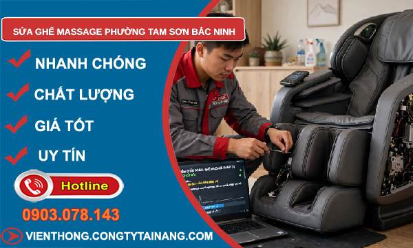 sửa ghế massage phường Tam Sơn