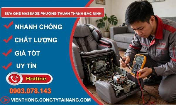 sửa ghế massage phường Thuận Thành