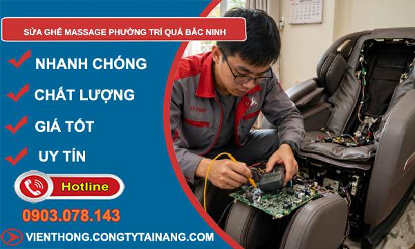 sửa ghế massage phường Trí Quả Bắc Ninh