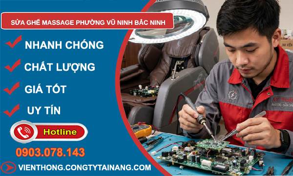 sửa ghế massage phường Vũ Ninh
