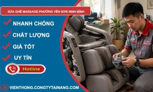 sửa ghế massage phường Yên Sơn Ninh Bình