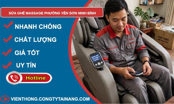 sửa ghế massage phường Yên Sơn