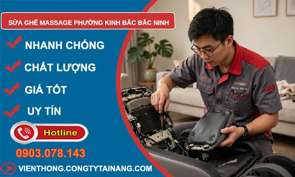 sửa ghế massage phường Kinh Bắc