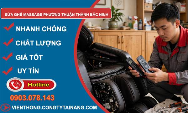 sửa ghế massage Thuận Thành