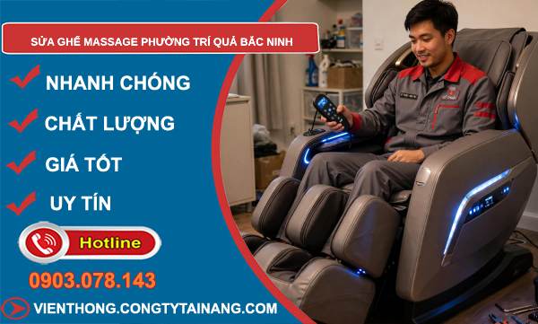 sửa ghế massage Trí Quả