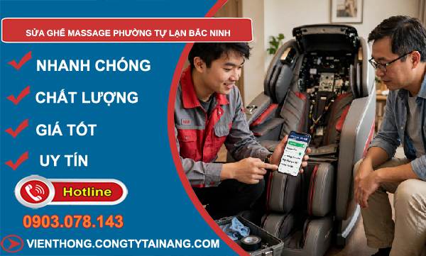 sửa ghế massage Tự Lạn
