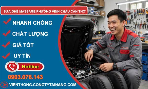 sửa ghế massage Vĩnh Châu