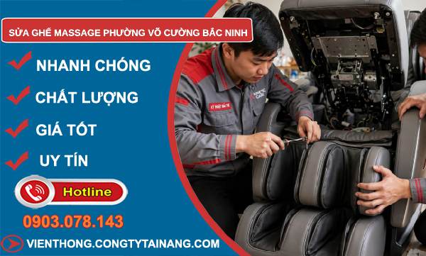 sửa ghế massage Võ Cường