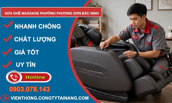 sửa ghế massage phường Phượng Sơn