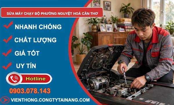 sửa máy chạy bộ Nguyệt Hoá