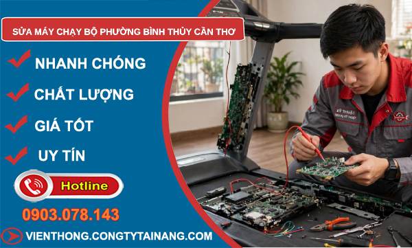 sửa máy chạy bộ phường Bình Thủy Cần Thơ