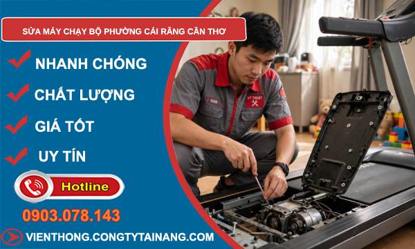 sửa máy chạy bộ phường Cái Răng
