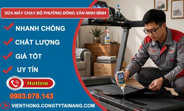 sửa máy chạy bộ phường Đồng Văn Ninh Bình