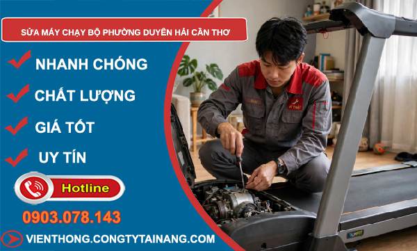sửa máy chạy bộ phường Duyên Hải