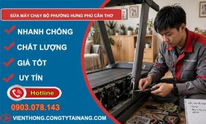 sửa máy chạy bộ phường Hưng Phú Cần Thơ