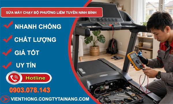 sửa máy chạy bộ phường Liêm Tuyền Ninh Bình