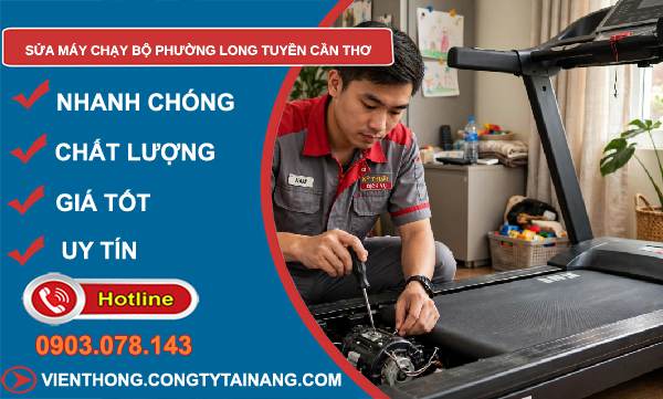 sửa máy chạy bộ phường Long Tuyền Cần Thơ