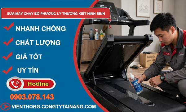 sửa máy chạy bộ phường Lý Thường Kiệt Ninh Bình