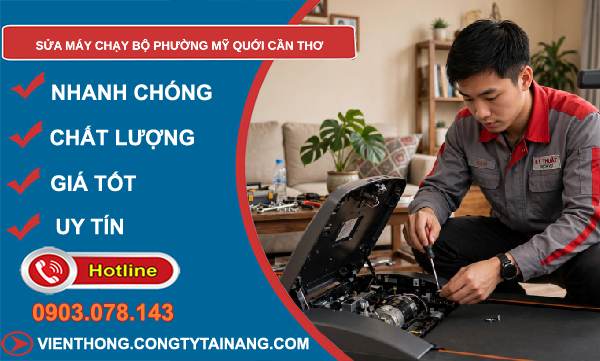 sửa máy chạy bộ phường Mỹ Quới Cần Thơ