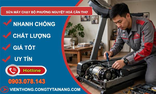 sửa máy chạy bộ phường Nguyệt Hoá