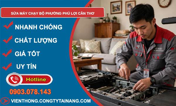 sửa máy chạy bộ phường Phú Lợi