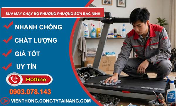 sửa máy chạy bộ phường Phượng Sơn Bắc Ninh