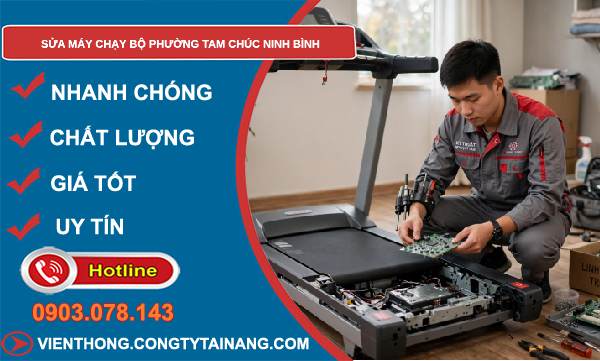 sửa máy chạy bộ phường Tam Chúc Ninh Bình