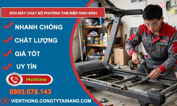 sửa máy chạy bộ phường Tam Điệp Ninh Bình
