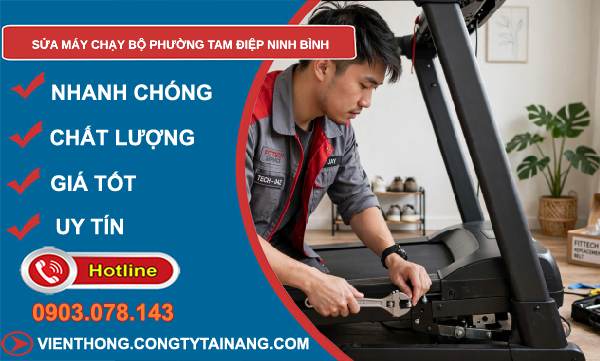 sửa máy chạy bộ phường Tam Điệp