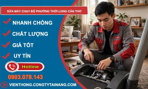 sửa máy chạy bộ phường Thới Long Cần Thơ