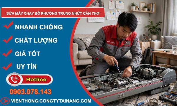 sửa máy chạy bộ phường Trung Nhứt Cần Thơ