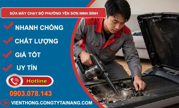 sửa máy chạy bộ phường Yên Sơn Ninh Bình