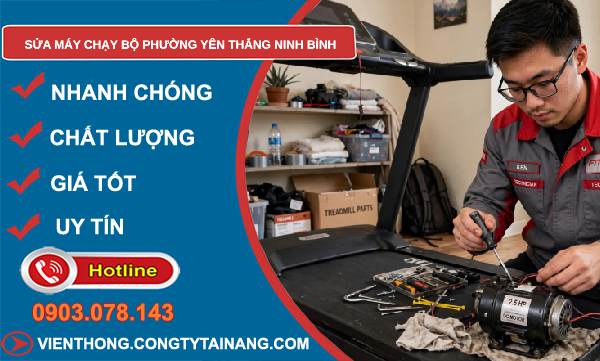 sửa máy chạy bộ phường Yên Thắng