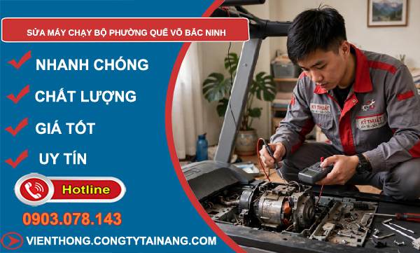 sửa máy chạy bộ Quế Võ