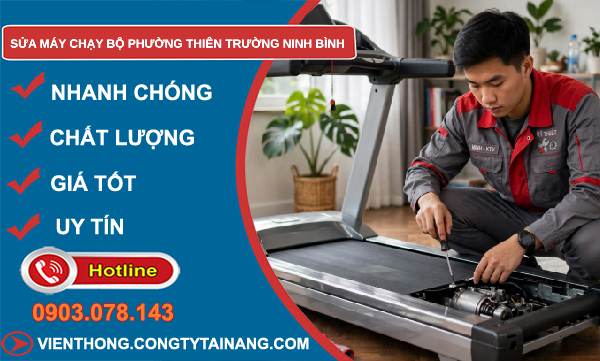 sửa máy chạy bộ Thiên Trường
