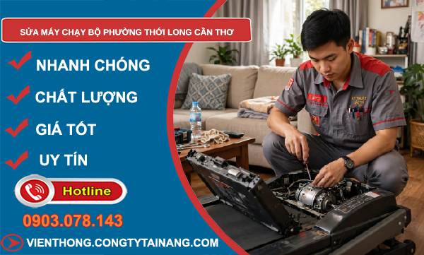 sửa máy chạy bộ Thới Long