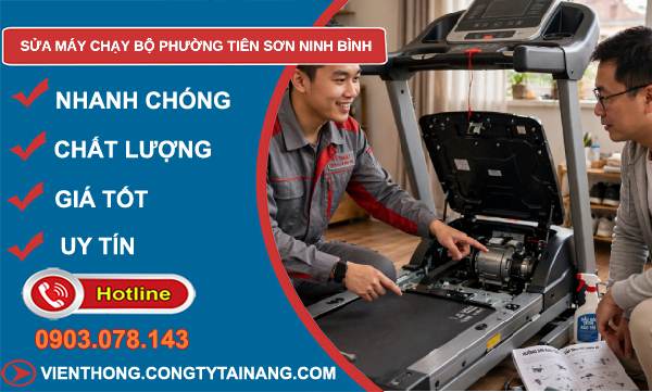 sửa máy chạy bộ Tiên Sơn