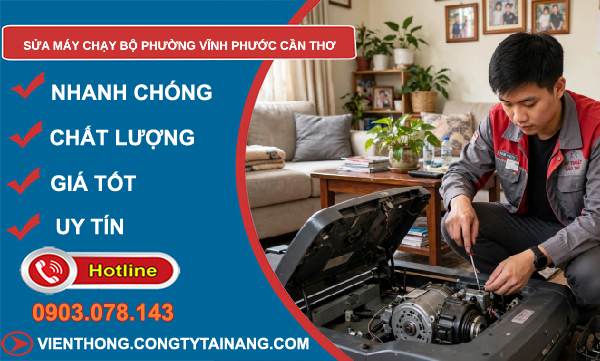 sửa máy chạy bộ Vĩnh Phước